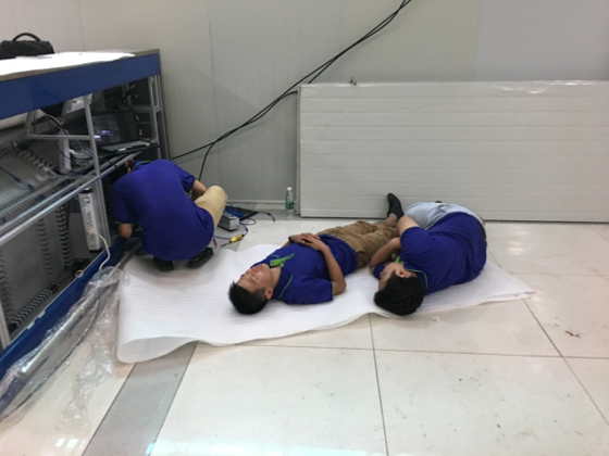 抢修遭台风重创的九洲港口岸，时博(中国)shibo·官方网页版,义不容辞！