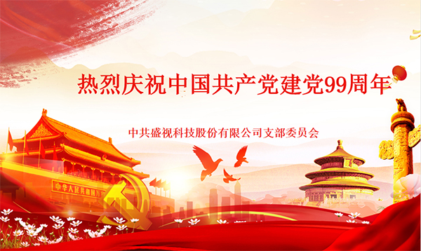 盛视党建动态|时博(中国)shibo·官方网页版,党组织开展庆祝建党99周年主题党日活动